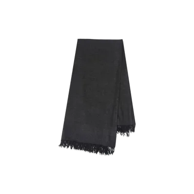 COMOLI Cashmere Stole "Charcoal"