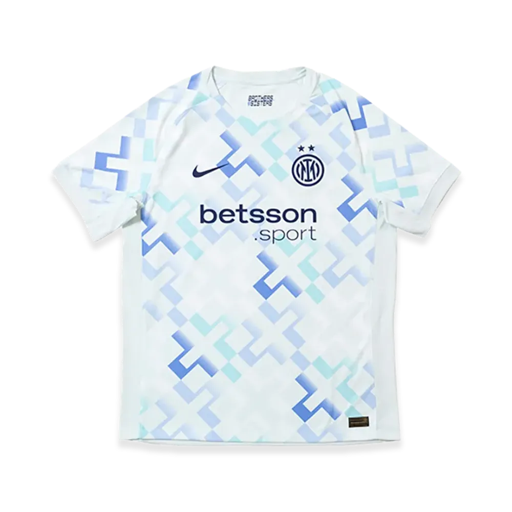 Nike 25-26 Inter Away Authentic Jersey "Ghost Aqua/White"