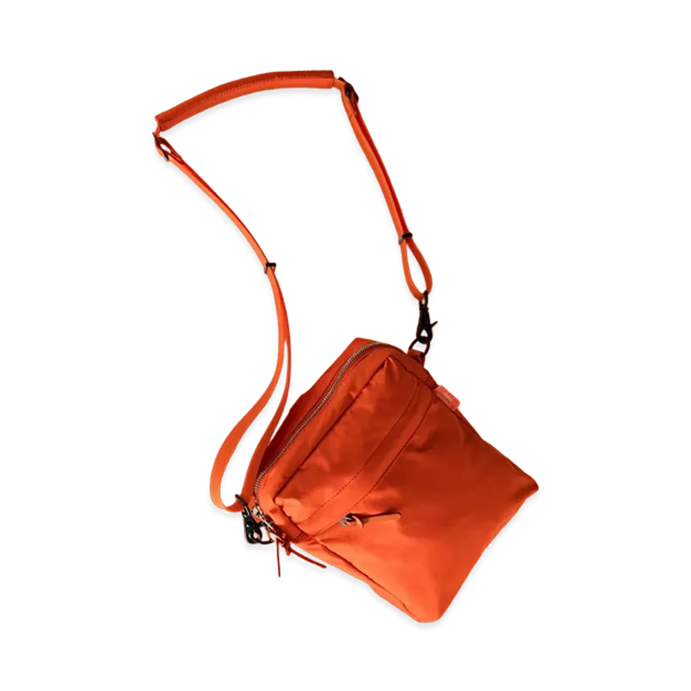 BEAMS PLUS x STANDARD SUPPLY Weekend Tall Shoulder Bag "Beams Orange"