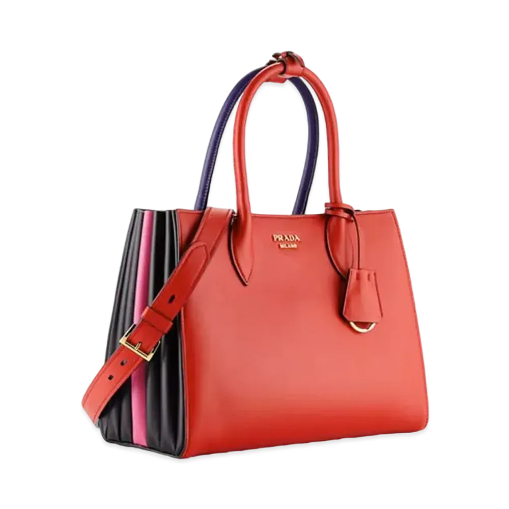 PRADA Bibliotheque 2WAY Bag "Red"