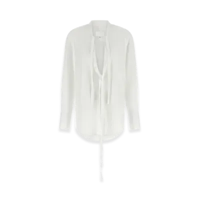 Maison Margiela Women's Poplin Shirt "White"