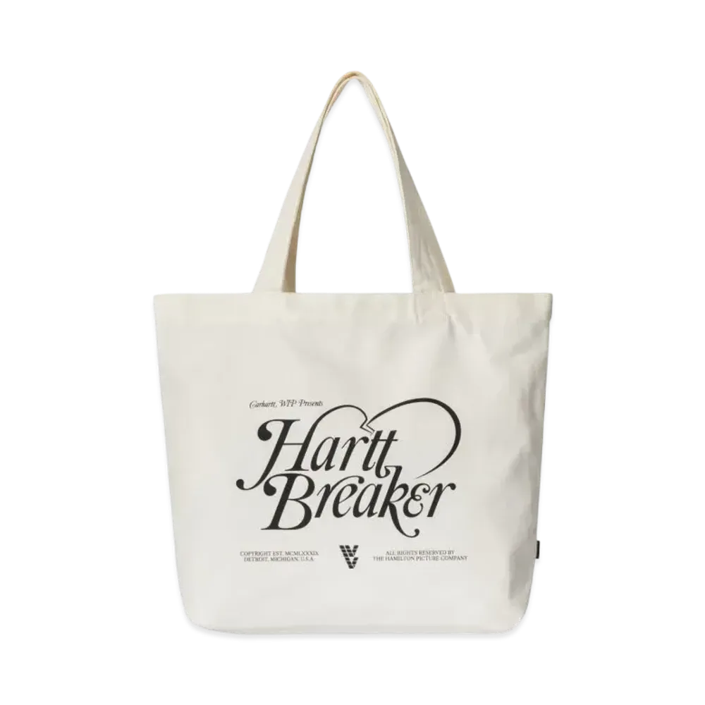 Carhartt WIP Canvas Graphic Tote Large "Harttbreaker Print Wax"