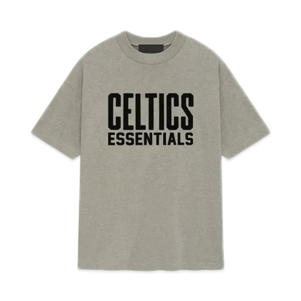 FEAR OF GOD ESSENTIALS Celtics Tee "Warm Heather"