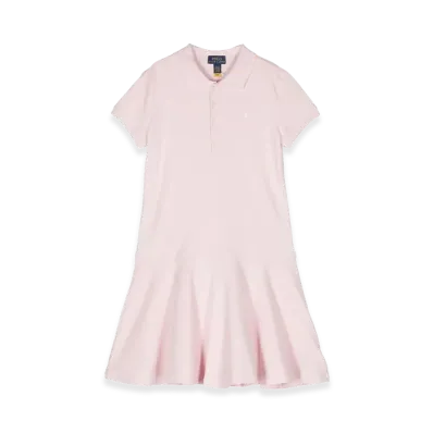 Polo Ralph Lauren Kids Short-Sleeved Polo Dress "Pink"