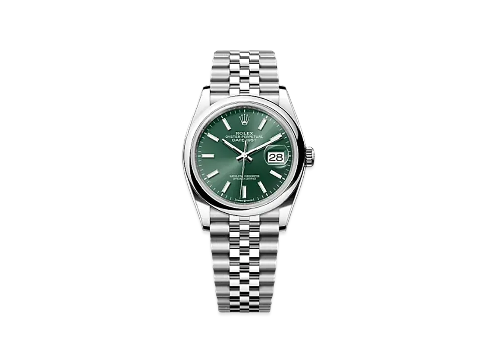 ROLEX Lady-Datejust Yellow Gold "Green"