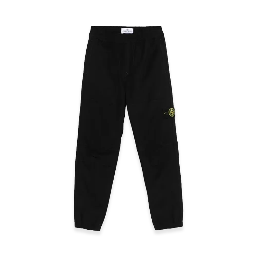 Stone Island Kids Loose Pants "Black"
