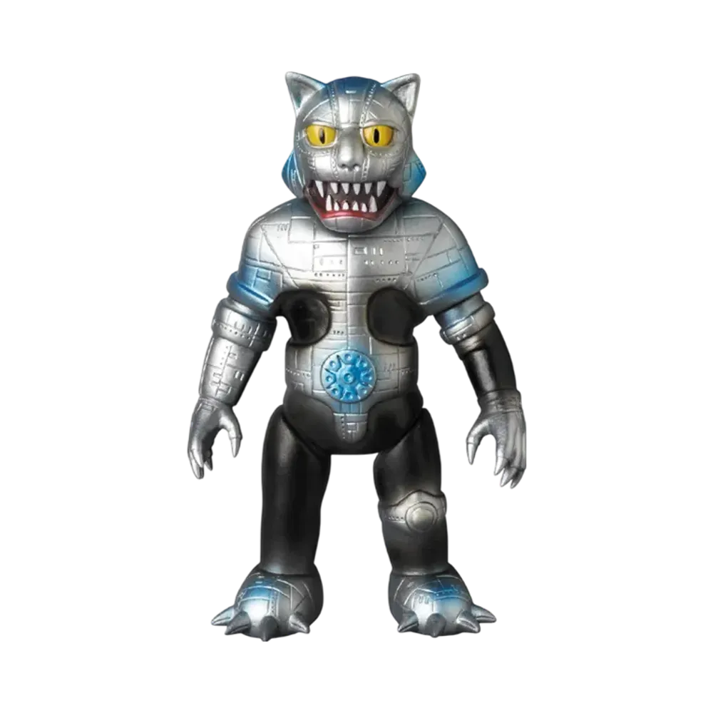 MEDICOM TOY "Toei Retro Sofvi Collection" -Android Kikaider- Silver Cat