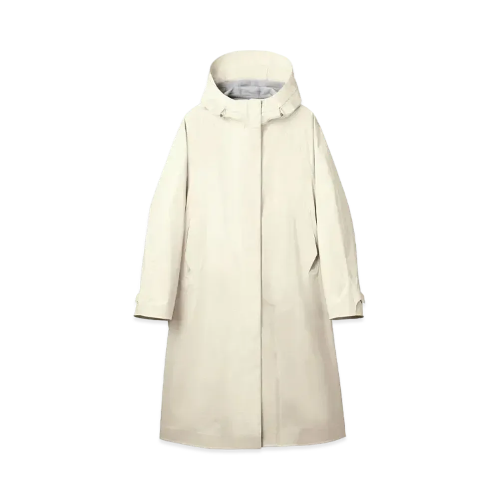 DESCENTE Allterrain Waterproof Long Shell Jacket Iris-Lc "White"