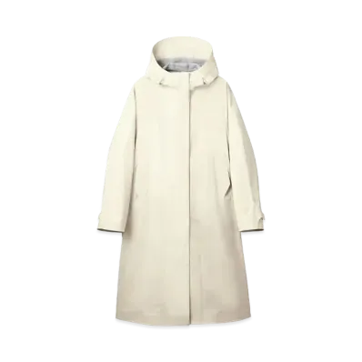DESCENTE Allterrain Waterproof Long Shell Jacket Iris-Lc "White"