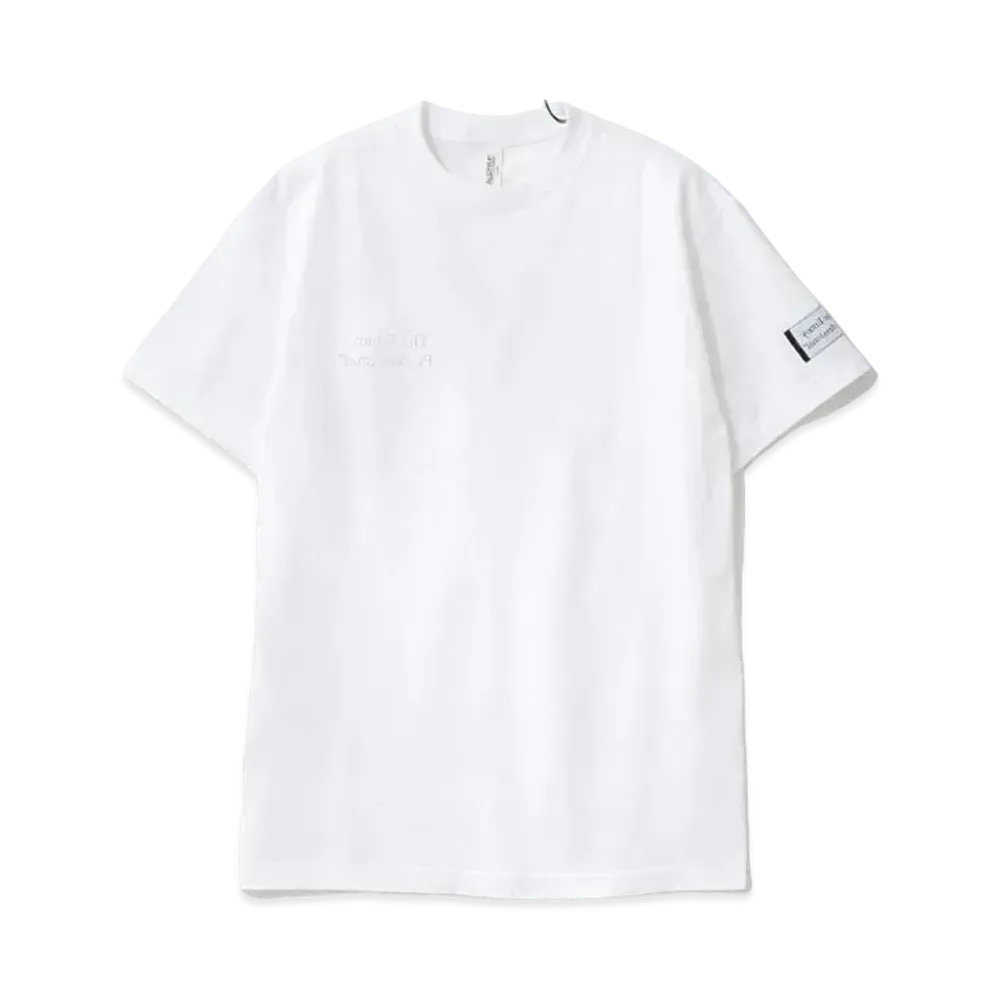 ENNOY x Stylistshibutsu 20AW Same Color Inversion Tee "White"