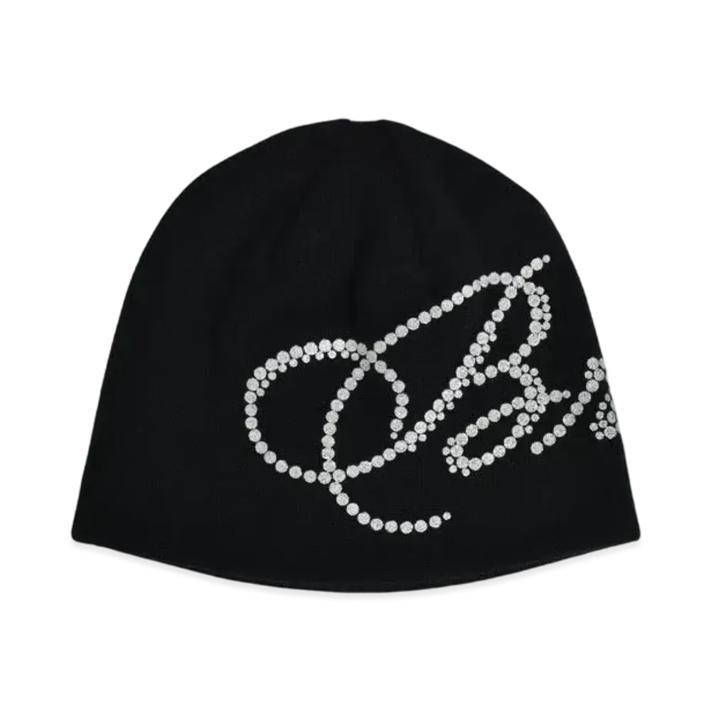 BREATH Glitter Skull Cap "Black"