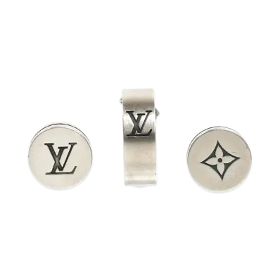 Louis Vuitton LV Tailor Earrings "Silver"