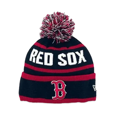 NEW ERA x THE CAP PomPom Knit Boston Red Sox "Navy/Red"