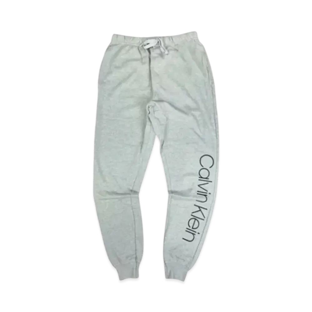 Calvin Klein Contrast Logo Drawstring Sleep Lounge "Gray/Black"