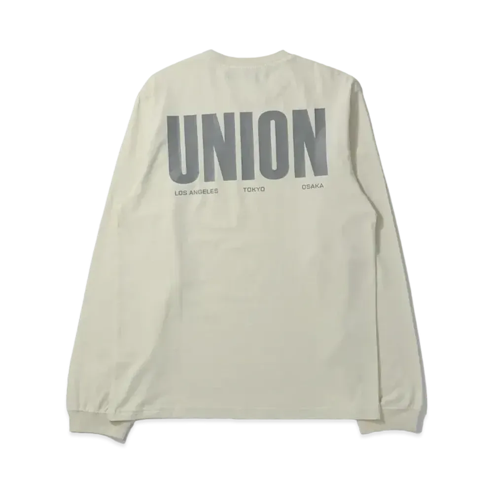 Union City To City L/S Tee "Bone"