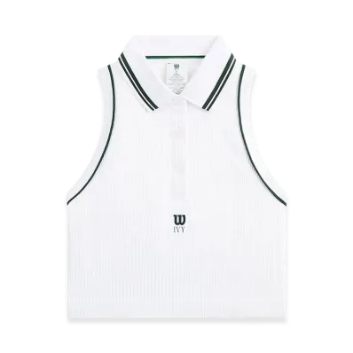 Kith Ivy For Wilson Women's Seamless Polo "White"