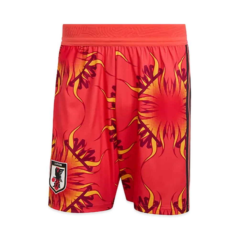 adidas Japan National Team 2026 Home Authentic GK Shorts "Semi Lucid Red"
