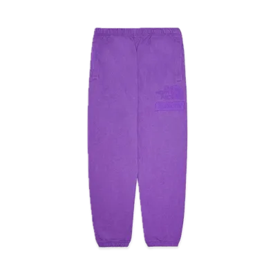 Supreme x The North Face Pigment Printed Sweatpant "Purple"