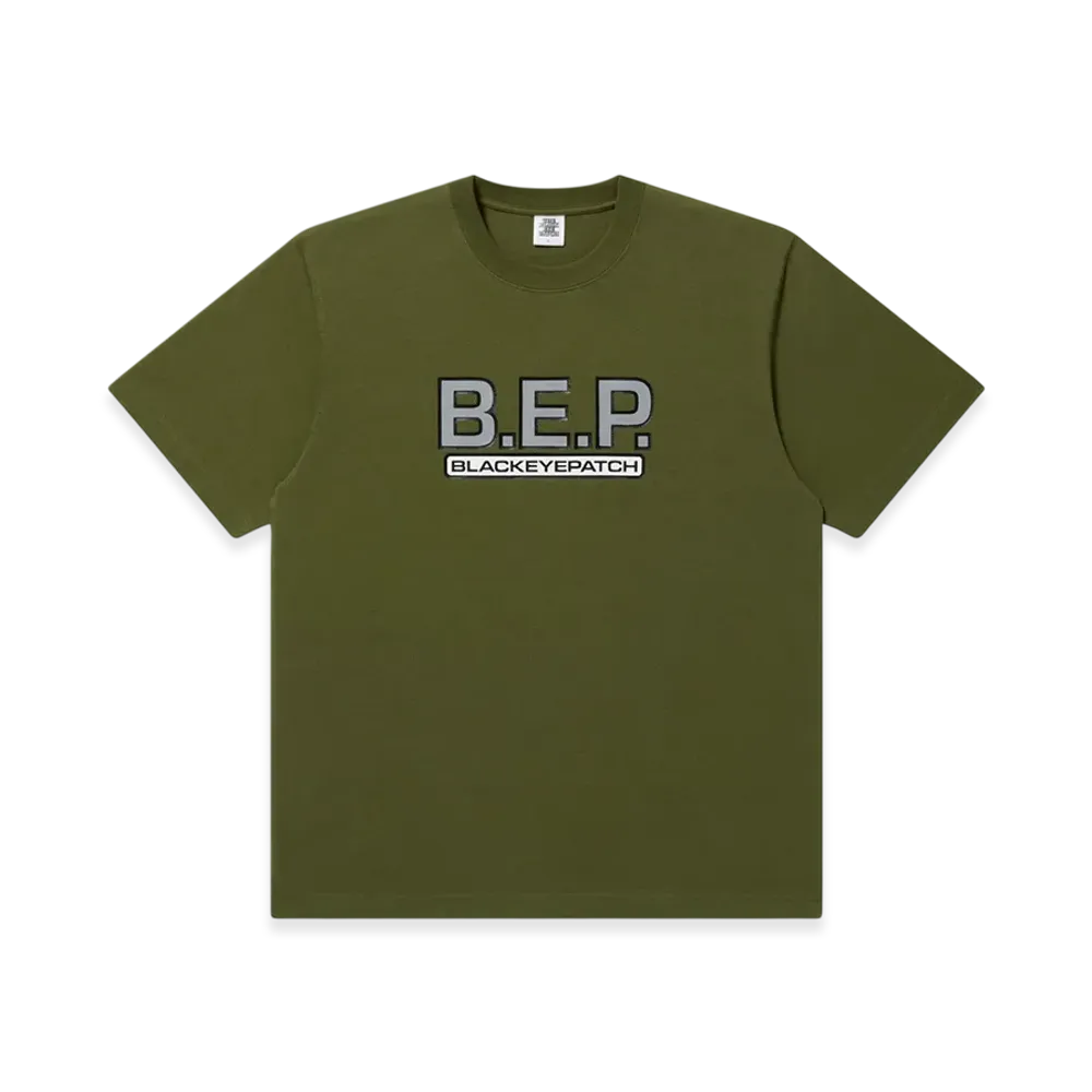 BlackEyePatch Bep Crew HQ Tee "Olive"