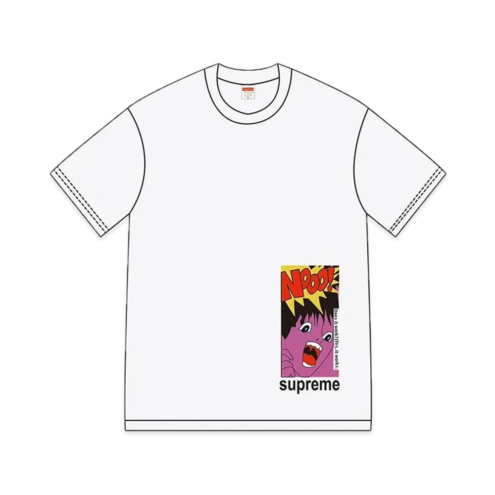 Supreme Does It Work Tee "White"