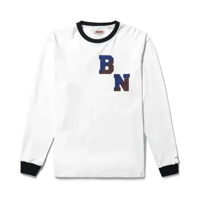 Noah x Baracuta Ringer Tee "White"