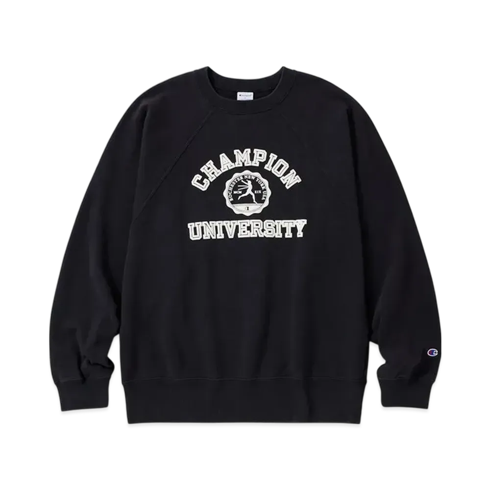 Champion Crew Neck Sweatshirt 24FW "Black"