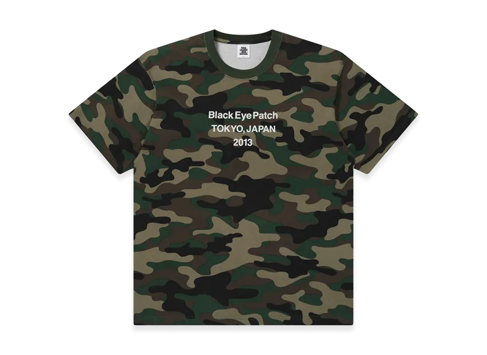 BlackEyePatch Brand Origin Heavyweight Tee "Woodland Camo"