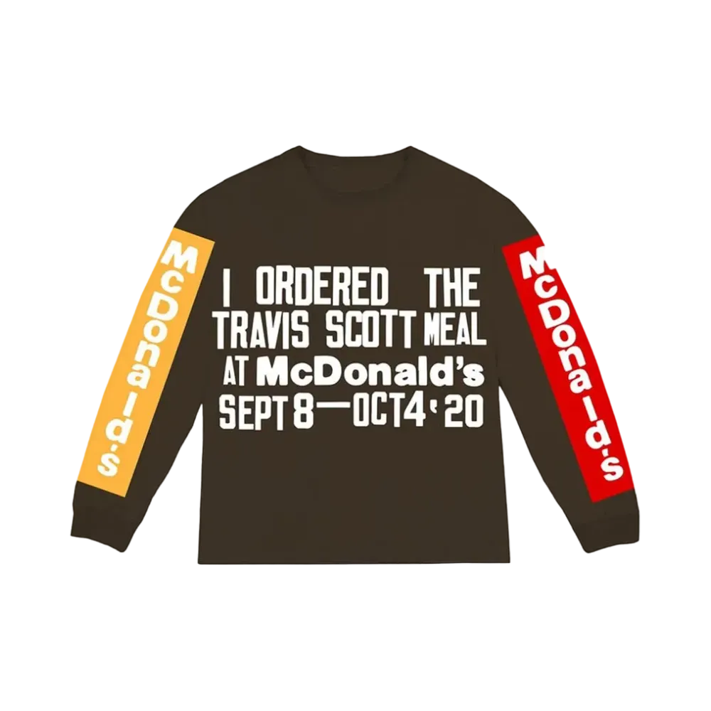 Travis Scott Cactus Jack x CPFM 4 CJ Souvenir L S T-Shirt "Brown"