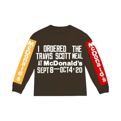 Travis Scott Cactus Jack x CPFM 4 CJ Souvenir L S T-Shirt "Brown"