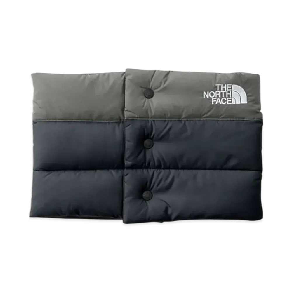 The North Face Nuptse Neck Gaiter "Fuse Box Gray/Asphalt Gray"