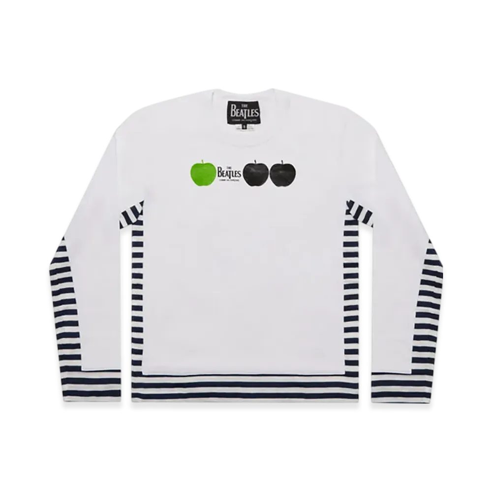 COMME des GARCONS x The Beatles T-Shirt "White/Navy"
