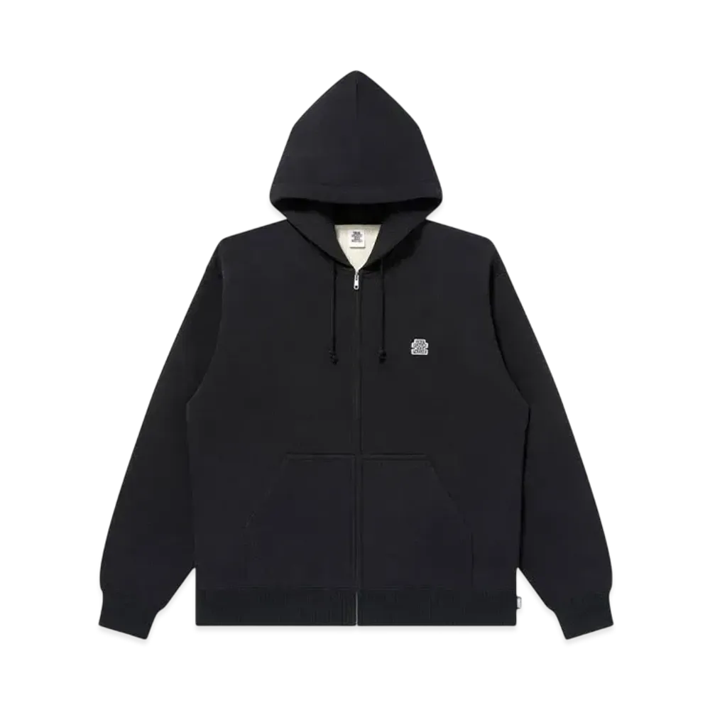 Blackeyepatch Small Og Thermal Zip Hoodie "Black"