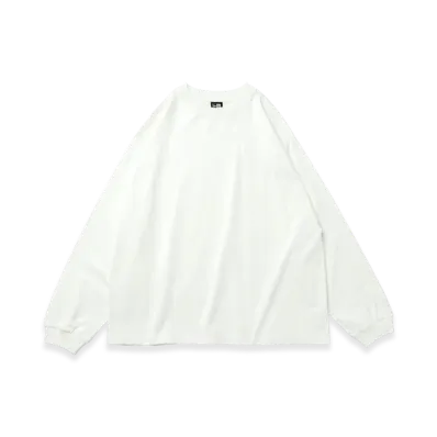 NEW ERA Black Label FW25 Long Sleeve Solaro T-shirt "White"