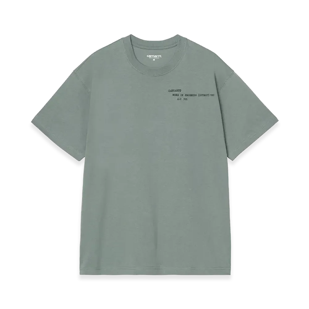 Carhartt WIP S/S Punched T-Shirt "Velvet Green"