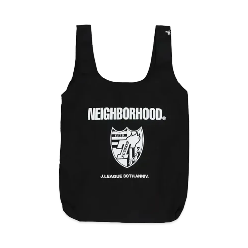 NEIGHBORHOOD x F.C. Tokyo Collab Eco Bag "Black"