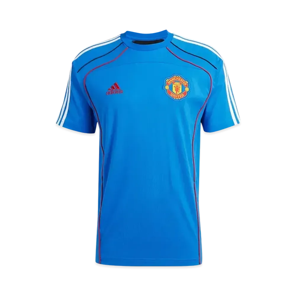 adidas Manchester United UBP Short Sleeve T-Shirt "Blue"