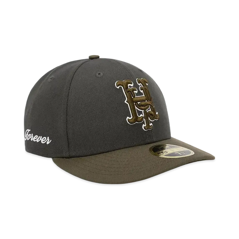 HUF x NEW ERA Varsity Hat "Dark Pewter"