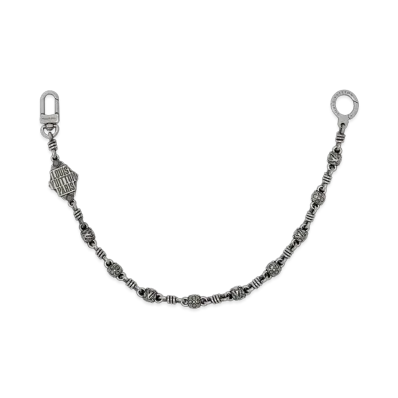 Louis Vuitton Western Chain Belt and Bag Charm "Silver"