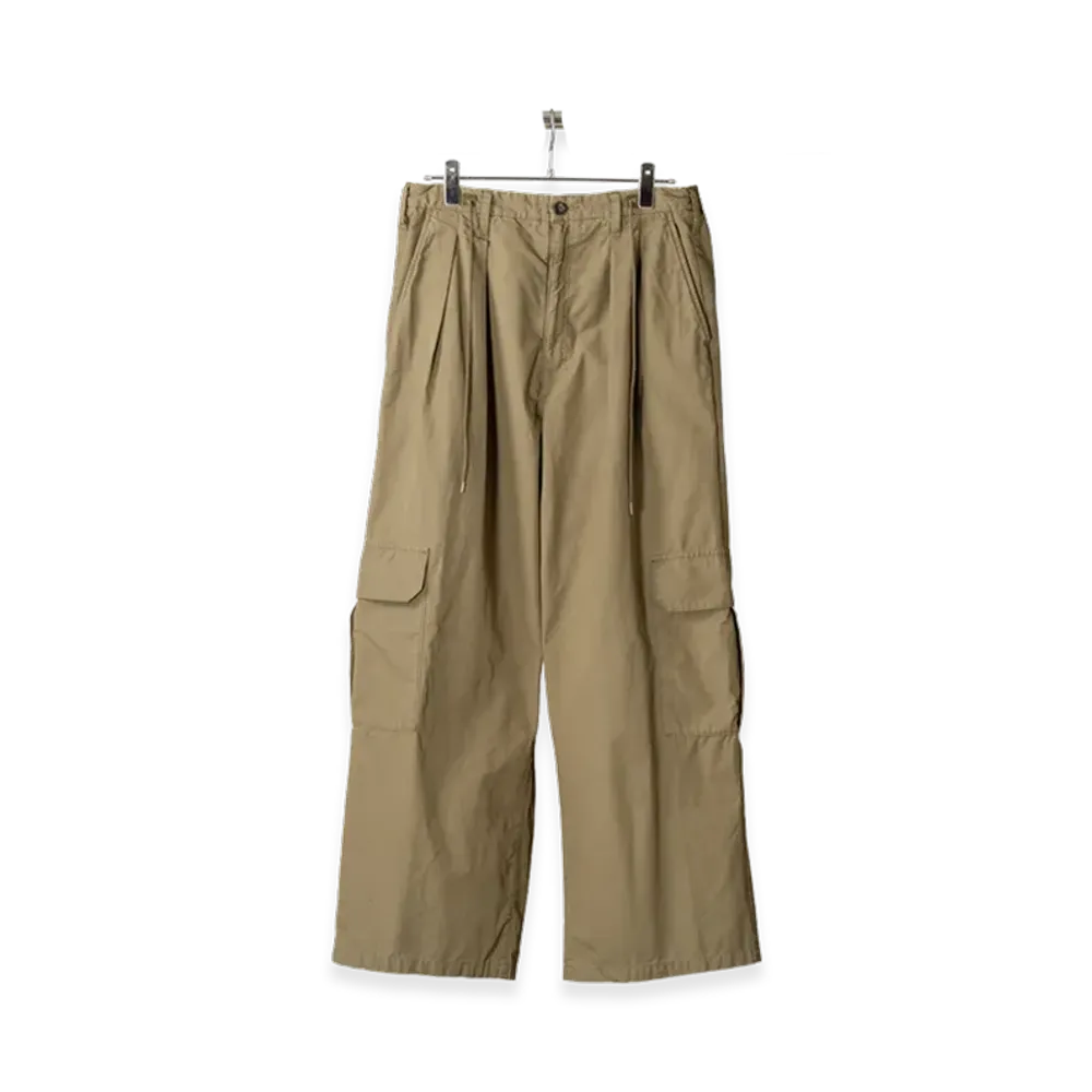 ANCELLM Poplin Cargo Pants "Olive"