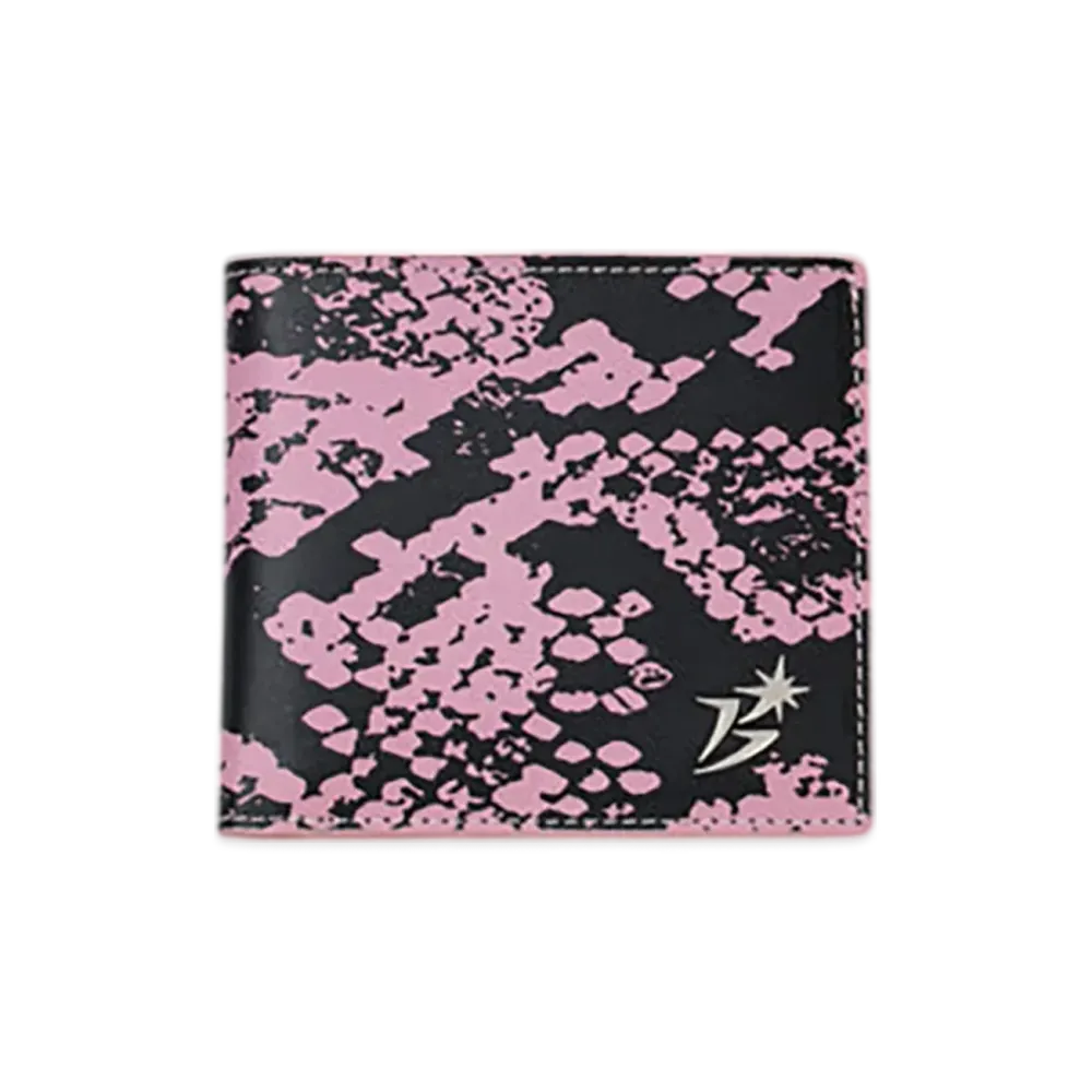 BoTT Python Printed Leather Wallet "Pink"