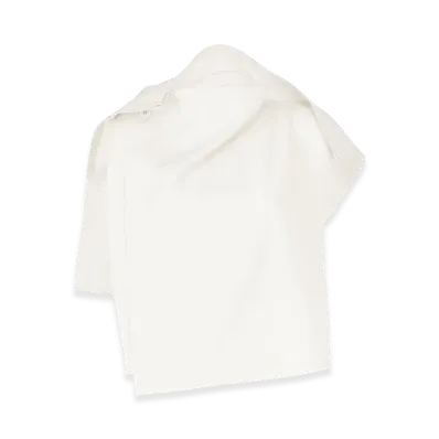 132 5. ISSEY MIYAKE Square Ramie "White"