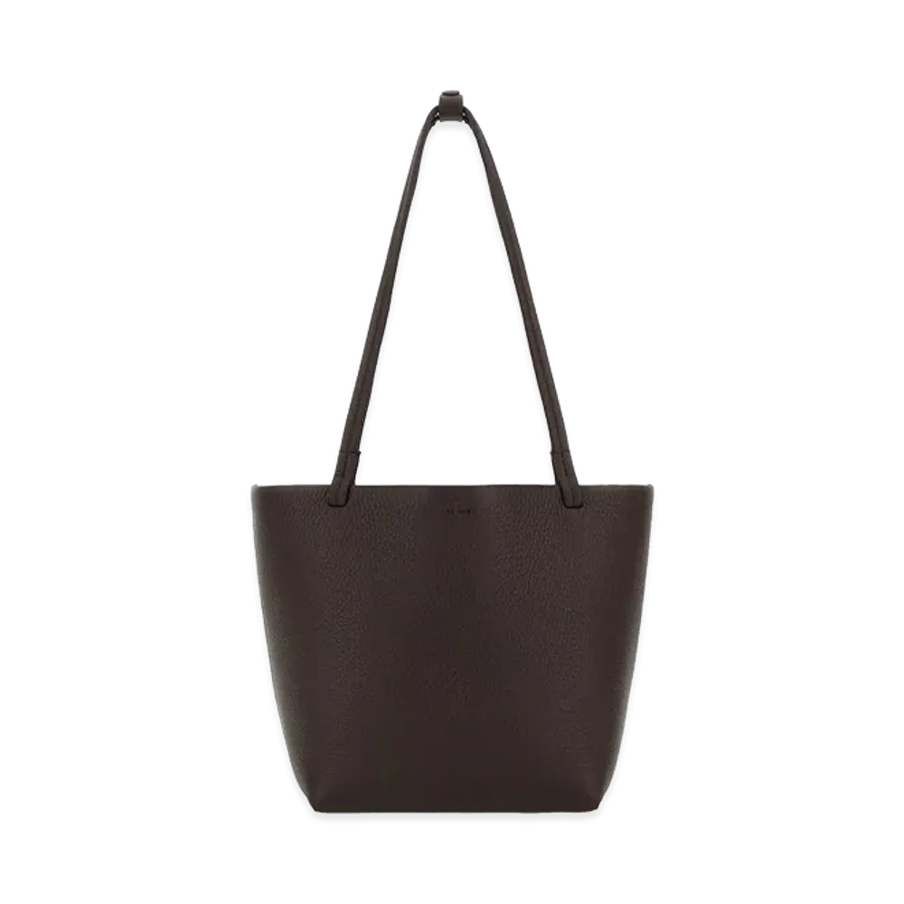 The Row Women's Leather Medium Park Shoulder Bag "Dark Brown"