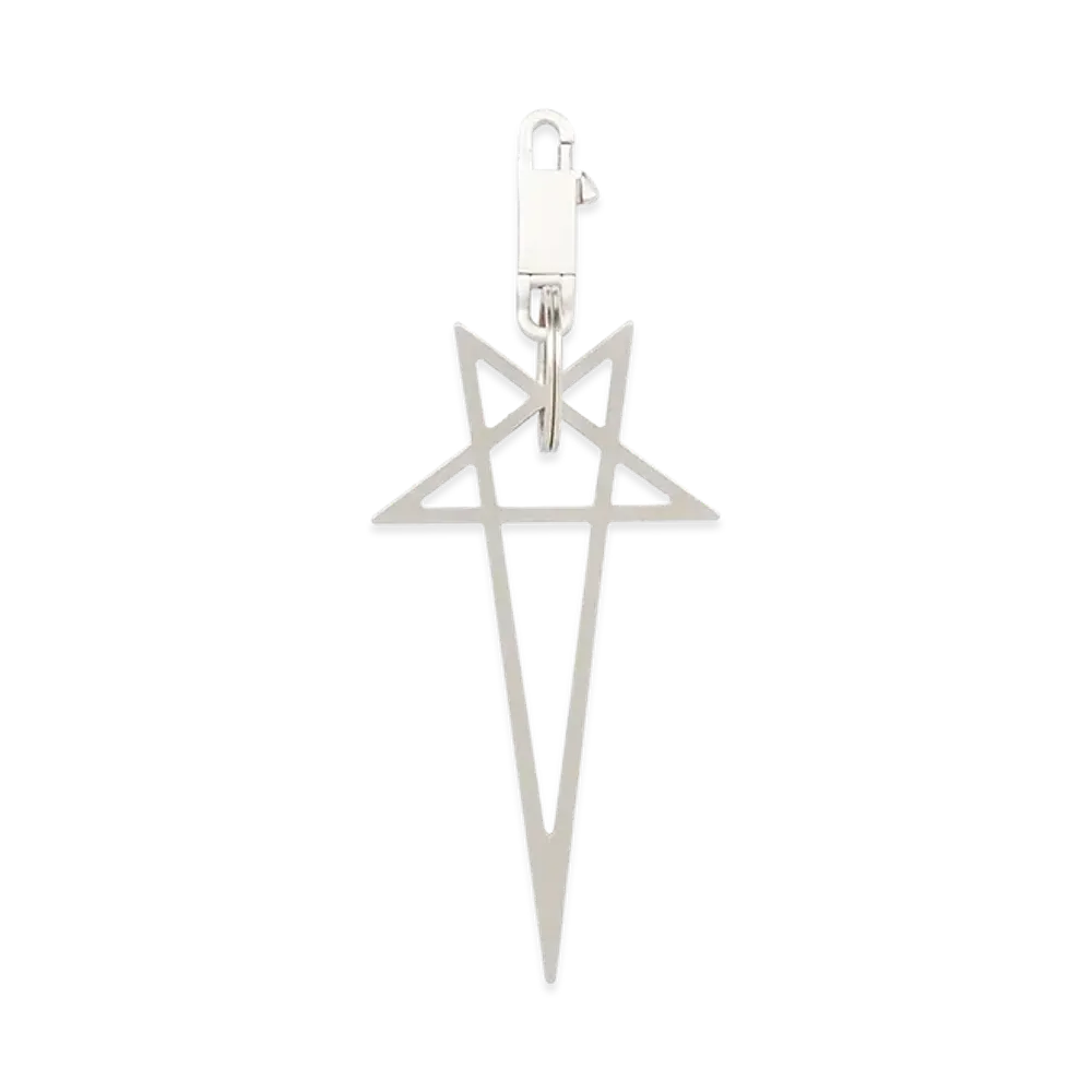 Rick Owens Women's Keychains "Silver"
