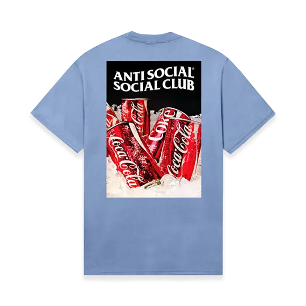 ANTI SOCIAL SOCIAL CLUB x Coca-Cola Ice Cold Tee "Light Blue"