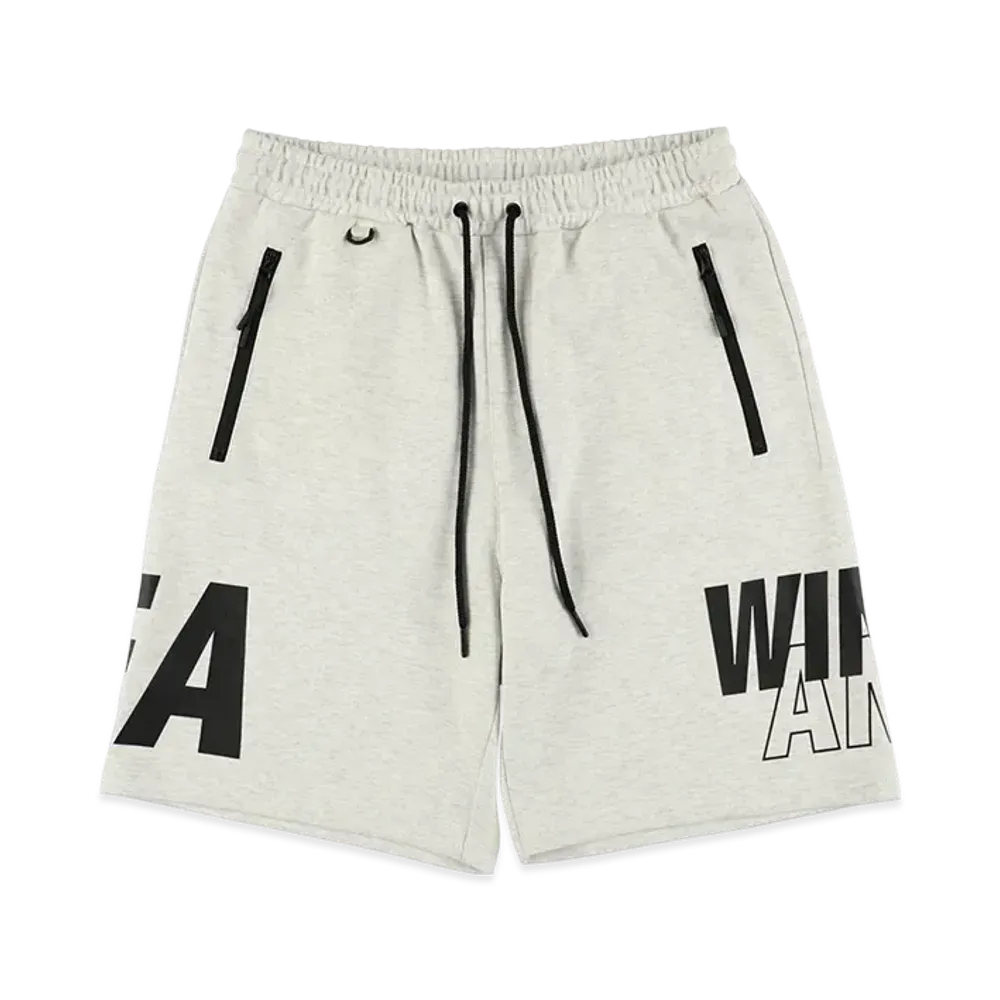 WIND AND SEA Sig Tech Fleece Short "Ash"