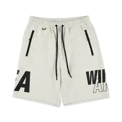 WIND AND SEA Sig Tech Fleece Short "Ash"