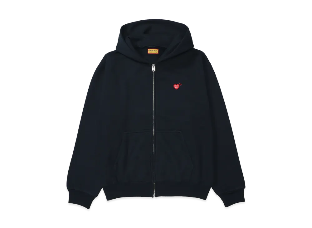 HUMAN MADE Classic Zip-Up Hoodie "Navy"