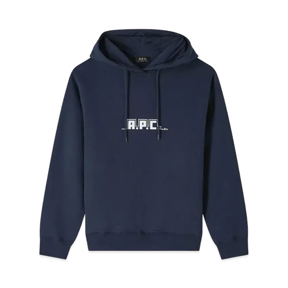 A.P.C. Snake Hoodie "Dark Navy"