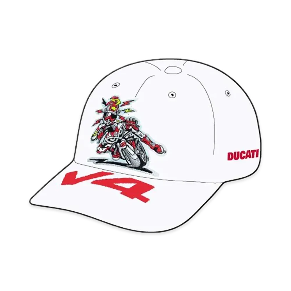 Supreme x Ducati 6-Panel "Grey"