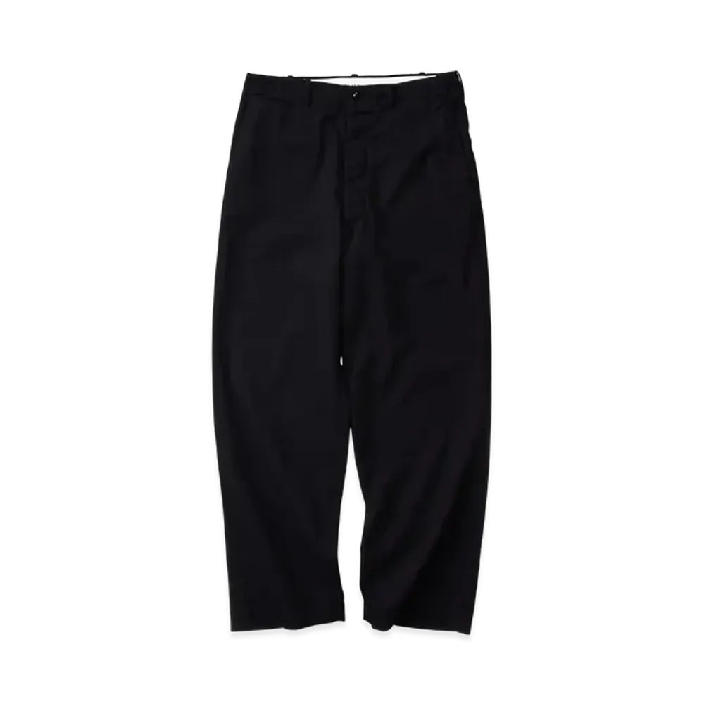 NICENESS Garvey Chino Officer Trousers "Black"